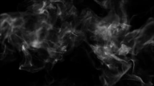 Organic Swirling Smoke Wisps Nahtloser Motion-Graphics-Loop