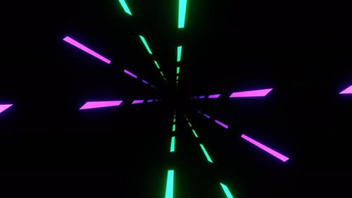 Purple And Turquoise Rotated Spiral Background Vj Loop In 4K