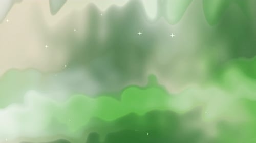 Abstract Background Animation Featuring Gradients Of Green And White