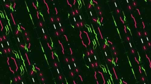 Techc Lines connection background