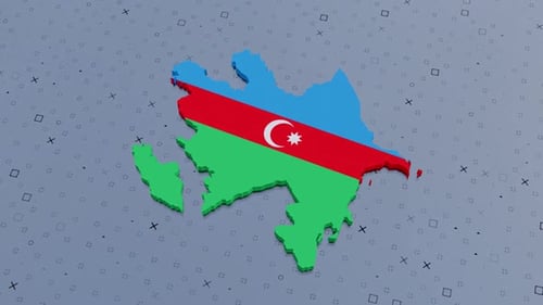 Azerbaijan Political Border