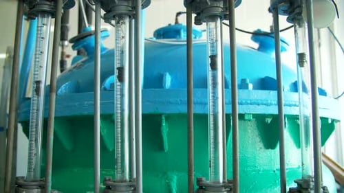 Industrial Line Gate Valves with Pipes