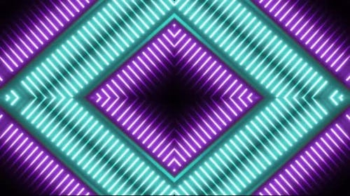 Dynamic neon light abstract background perfect for music visuals