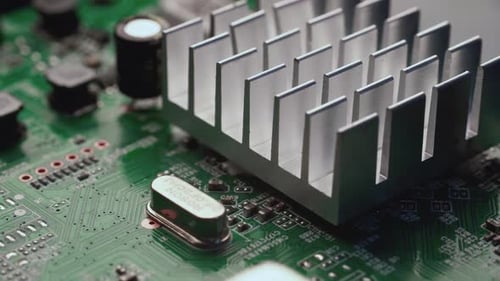 Computer Motherboard with Heatsink C0459