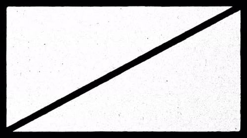 Diagonal Line Transition with Vintage Grunge Film Grain