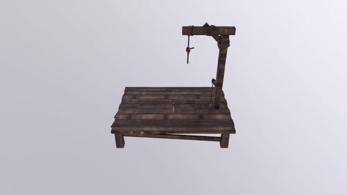 Execution Board 3d object rotating loop