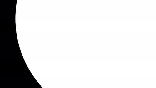 Headline Collection: Simple white swipe from the top right corner over a black background