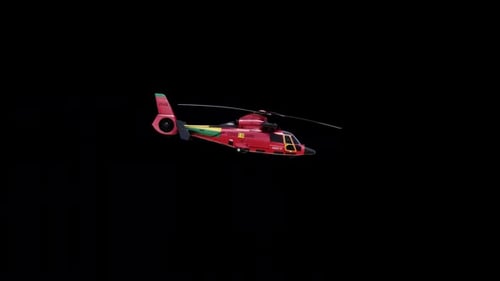 Lithuania Coast Guard Helicopter Transparent