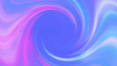 Blue looped background of twisted swirling energy magical glowing light lines abstract background