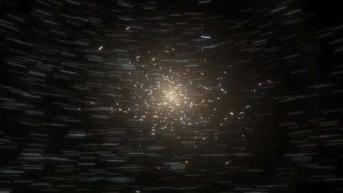 Flying Through the Stars in Space