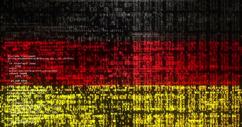 Germany flag digital code