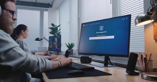 AI Image Generator Creates Highquality Portrait of Scifi Robot on PC