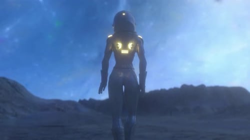 Astronaut in research station. Space mission on alien planet