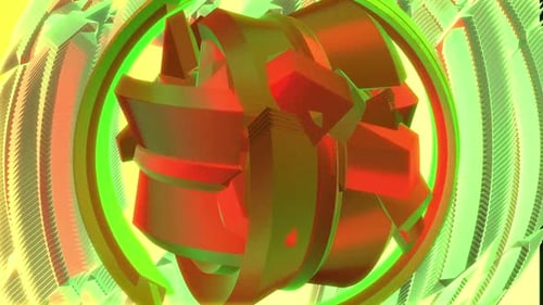 Fond cybernétique abstrait Hud