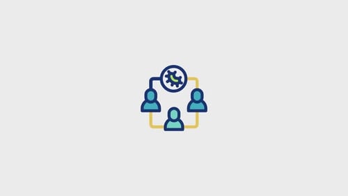 Virus Transmission Animated Icon