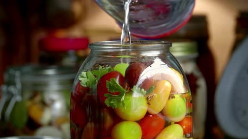Vegetables in Jars
