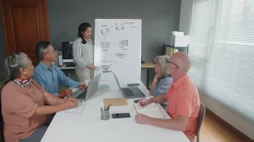 Business Presentation on Network Technology in Modern Office