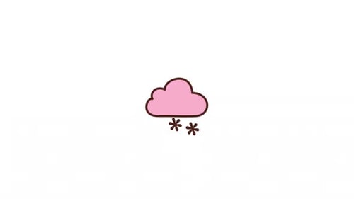Animation des „Chance Of Snow“ -Symbols