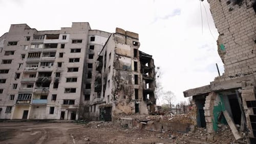 Invasion Aftermath Bomb Attacks Russia's Invasion