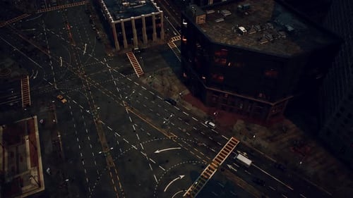 Hyperlapse of New York Stock City at Day Time