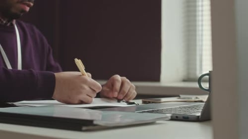 Middle Eastern Software Developer at Workplace