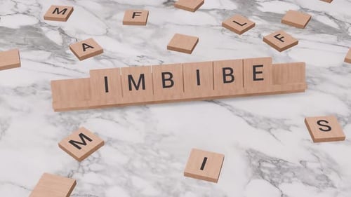 Imbibez du mot sur le scrabble