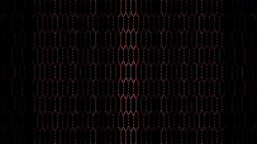 Dynamic Abstract Geometric Lines Grid Loop Background