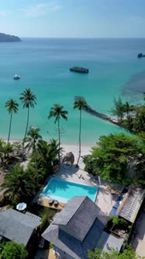 Discover Serene Beauty on Koh Kood Island with Tranquil Ocean Views and Relaxing Hammocks
