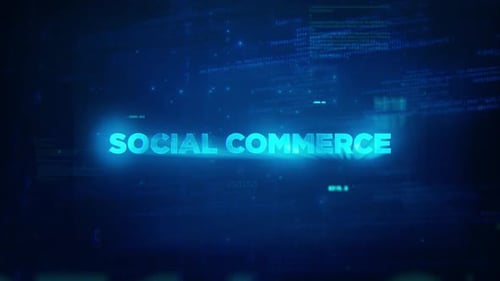 Futuristic Digital Text Reveal for Technology and Business