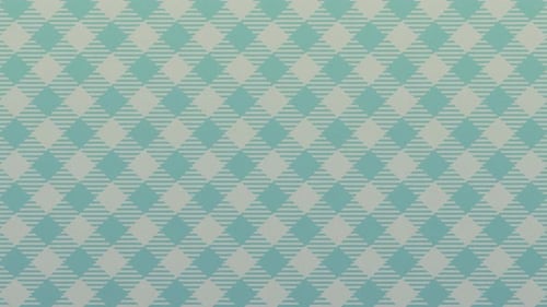 Light Blue Gingham Checkered Fabric Pattern Background