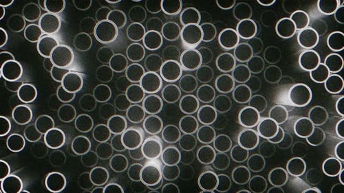 Dark Chromatic Tubes Background