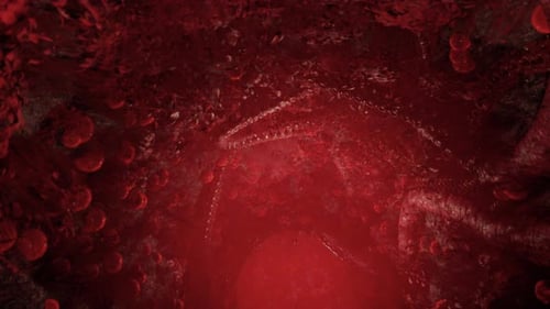 Voodoo Horror with Red Tentakles