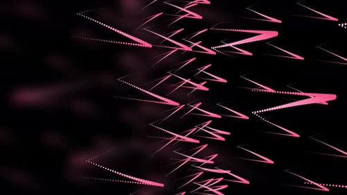 Fond de traînées de particules lumineuses 4K