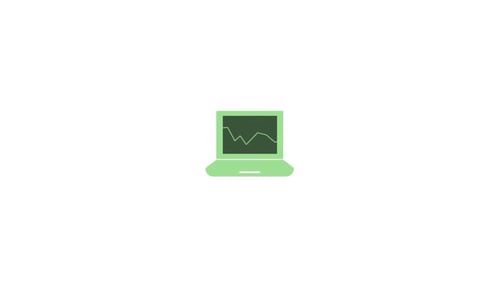 Seo monitoring Computer symbol icon animation video