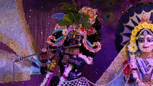 Radhakrishna is one of the gods of Hinduism.