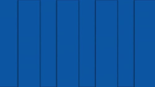 Modern blue cross blocks rectangles shapes transition