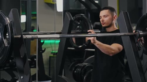 Man Weights Gym Weights Man Setup