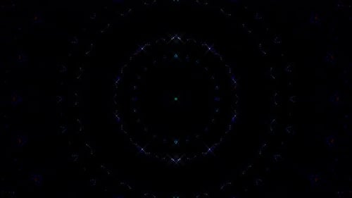 Abstract background moving stripes and flashing with shining light lines Animation with circles