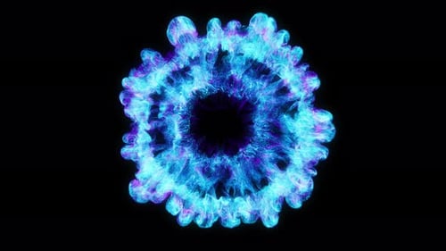 Vibrant Abstract Energy Burst Reveal