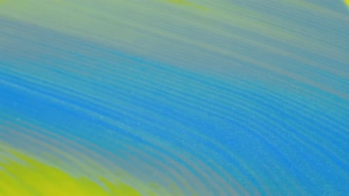 Vibrant Abstract Background in Blue and Yellow