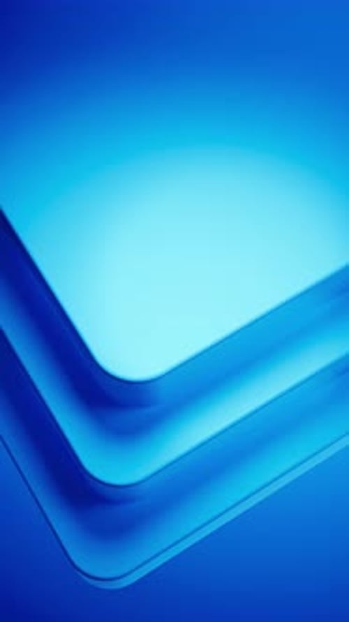 Abstract Fluid Blue Waves Background Loop