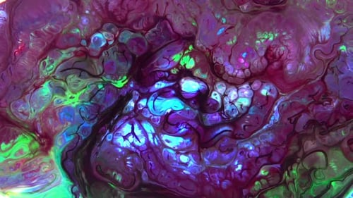 Abstract Colorful Ink Movements Spreads On Water Texture 565