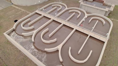 Operating Water-Filled Tank Unit at Water Treatment Plant with Renewable Energy