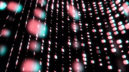 Digital Space Shapes Moving