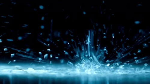 Water Drop Falling