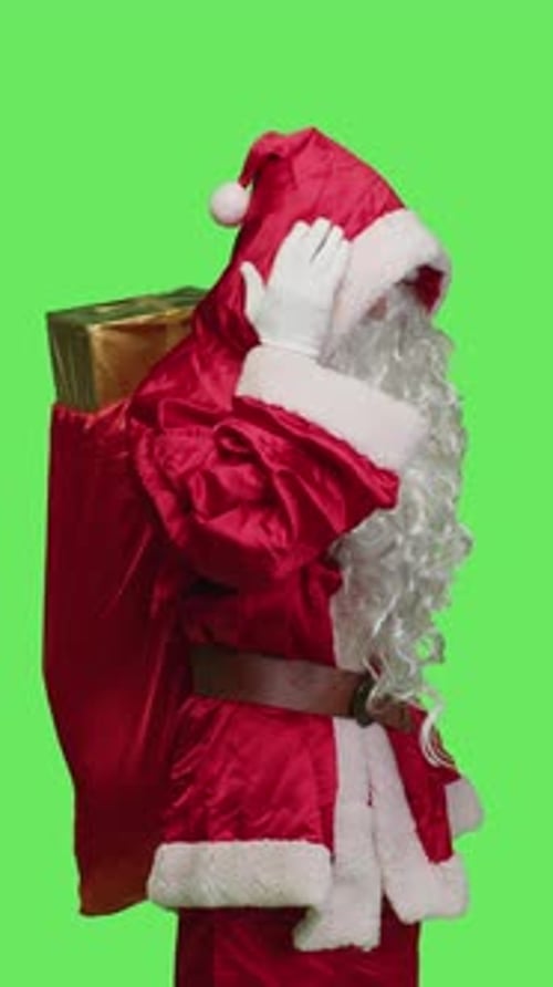 Father Christmas with Migraine Carry Bag