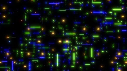 Vibrant Grid background Animation