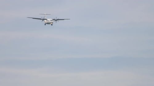 Airplane Flying in the Sky