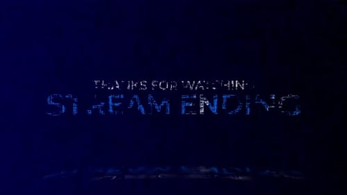 Thanks For Watching Stream Ended Glitch Cyberpunk