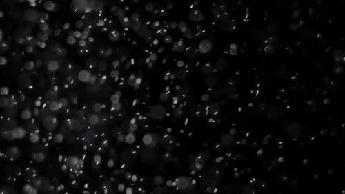 Realistische fallende Schneeteilchen sorgen für ein wunderschönes Winterübergangs-Overlay